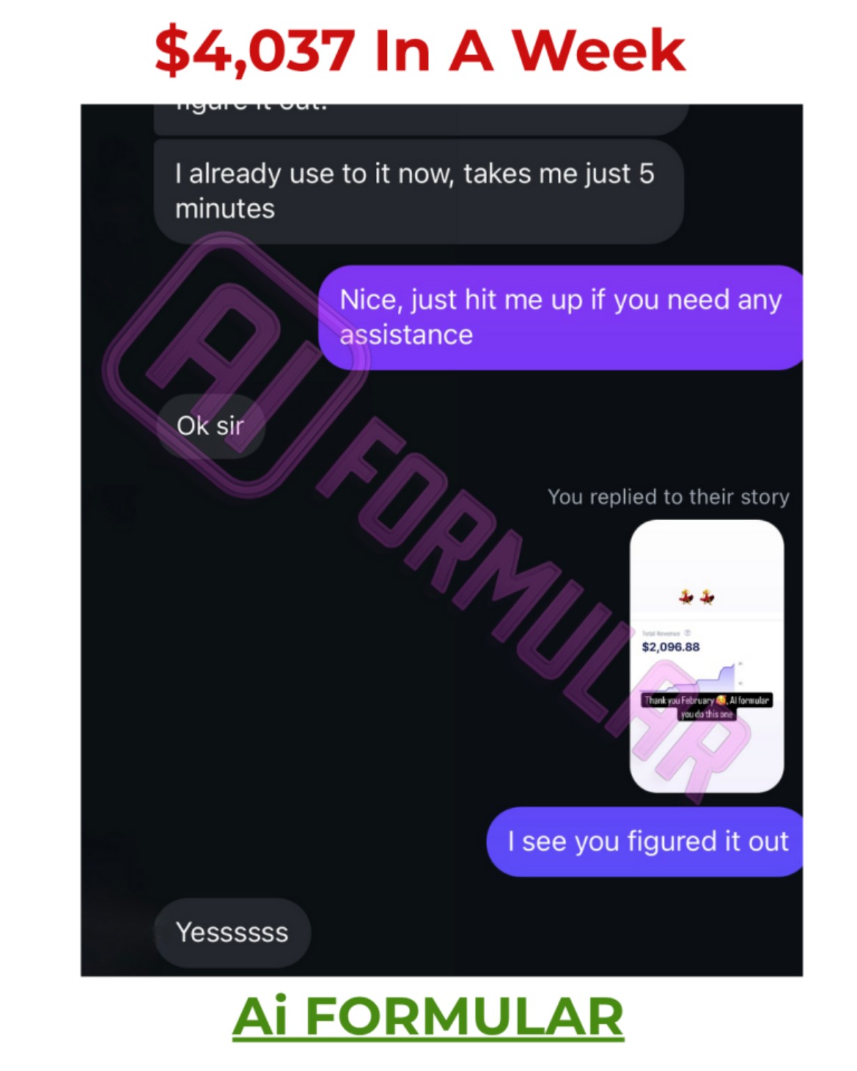 Student feedback about figuring it out